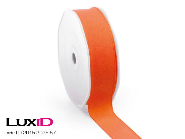 Texture ribbon 57 orange 25mm x 20m